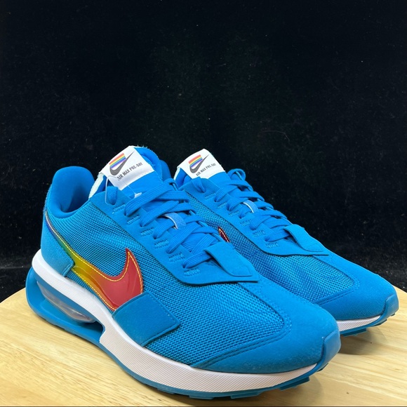 Nike Air Max Pre Day 'Be True' Neptune Blue Multicolor Men Size 9.5 [DD3025-400] - Picture 4 of 10